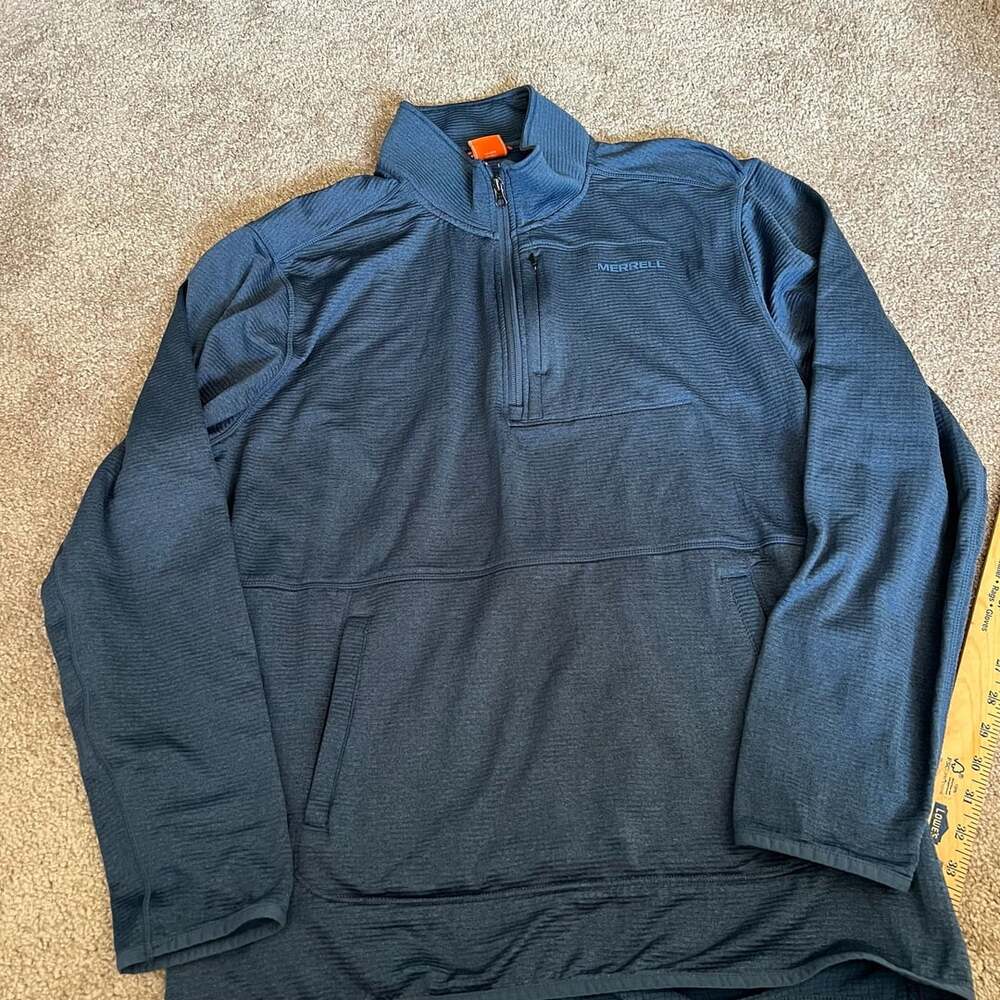 Merrell Men's 1/4 Zip Fleece Pullover Sweater XXL